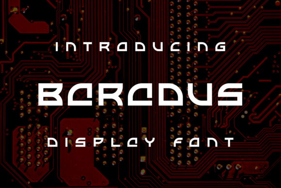 Baradus: A Unique Display Font for Modern Web Design