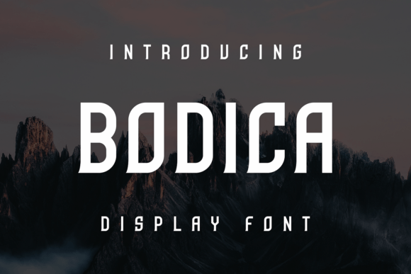 Bodica: A Stylish Font for Small Business Branding