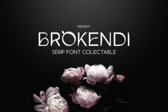Brokendi: A Unique Display Font for Handmade Creations