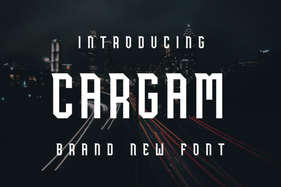 Cargam: A Display Font That Elevates Brand Identity