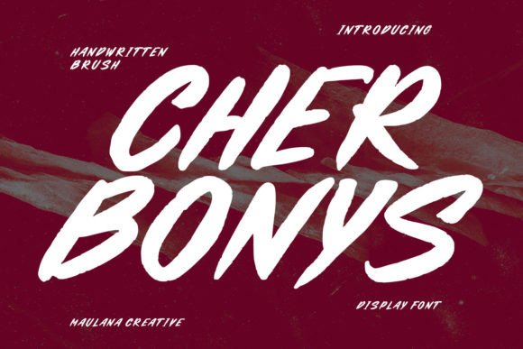 Cherbonys Font for Eye-Catching Digital Designs