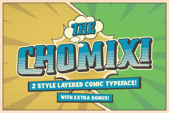 Chomoxi: A Playful Display Font for Bold Editorial Design