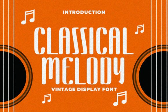 Classical Melody: A Vintage-Style Font for Modern Campaigns