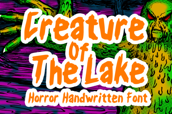 Creature of the Lake Font for Business Branding