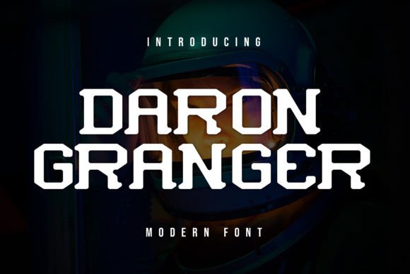 Daron Granger: A Modern Display Font for Digital Branding