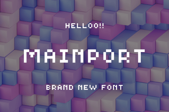 Discovering Mainport: A Display Font for Branding Projects