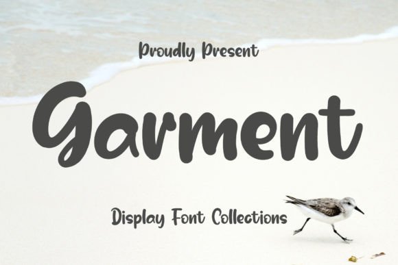 Garment Font for Eye-Catching Digital Designs