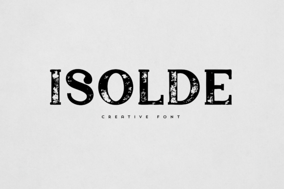 Isolde: The Font That Elevates Your Campaign Design