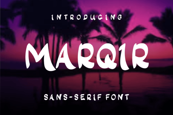 Marqir: A Unique Display Font for Bold Visual Storytelling