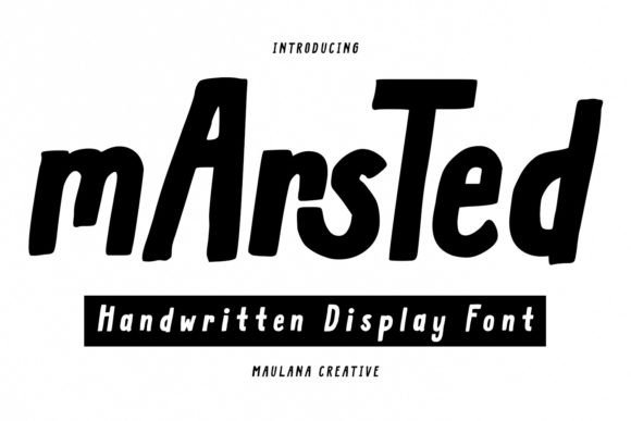 Marsted: A Trendy Display Font for Bold Visuals