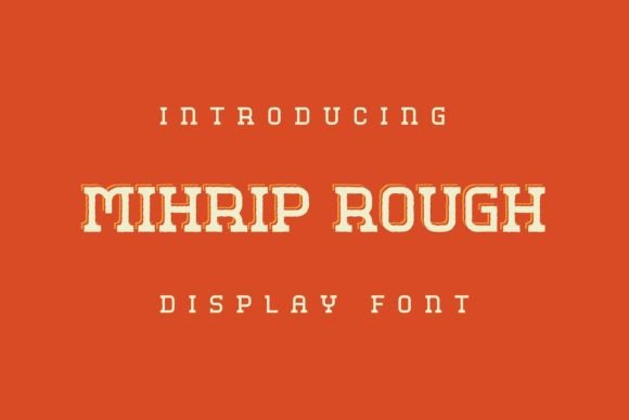 Mihrip Rough: A Display Font That Elevates Web Design