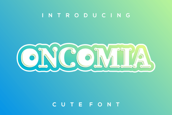Oncomia: A Modern Display Font for Web Design