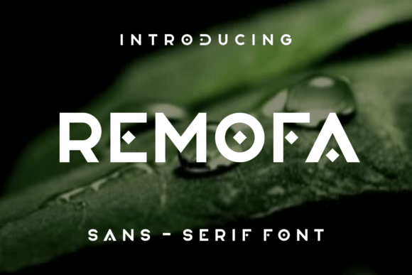 Remofa: A Display Font That Elevates Web Design