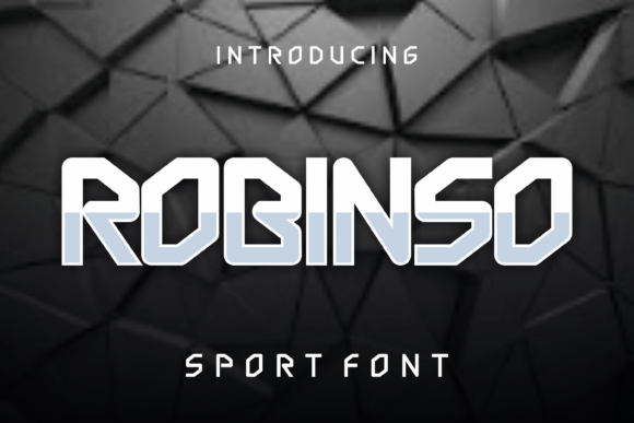 Robinso: A Bold Display Font for Dynamic Web Design