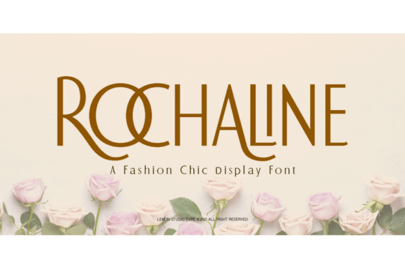 Rochaline: A Luxurious Display Font for Modern Branding