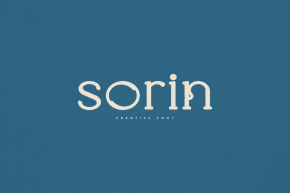 Sorin Font for Handmade Creations