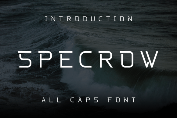 Specrow: A Display Font That Elevates Digital Design