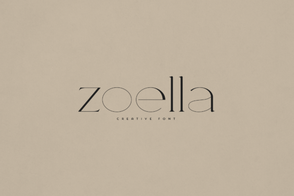 Zoella Font for Modern Web Design